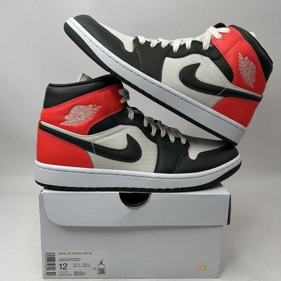 Nike Shoes Air Jordan 1 Mid SE WMNS “Light Orewood Brown” 2023 - Picture 1 of 5